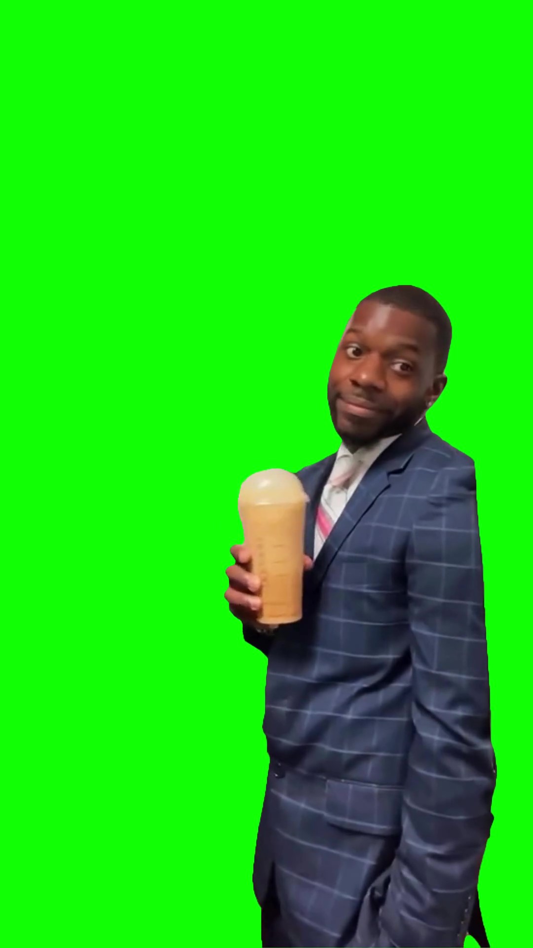 Wade with PSL green screen