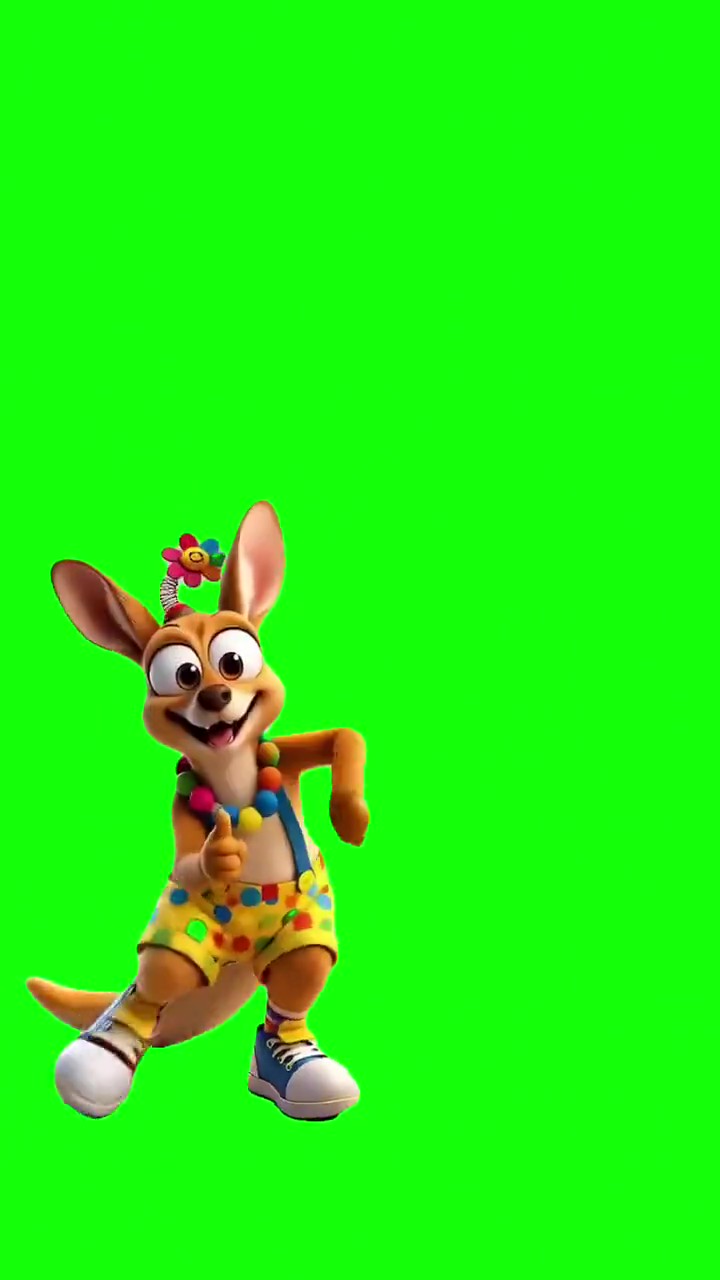 Walk it out dance duo green screen