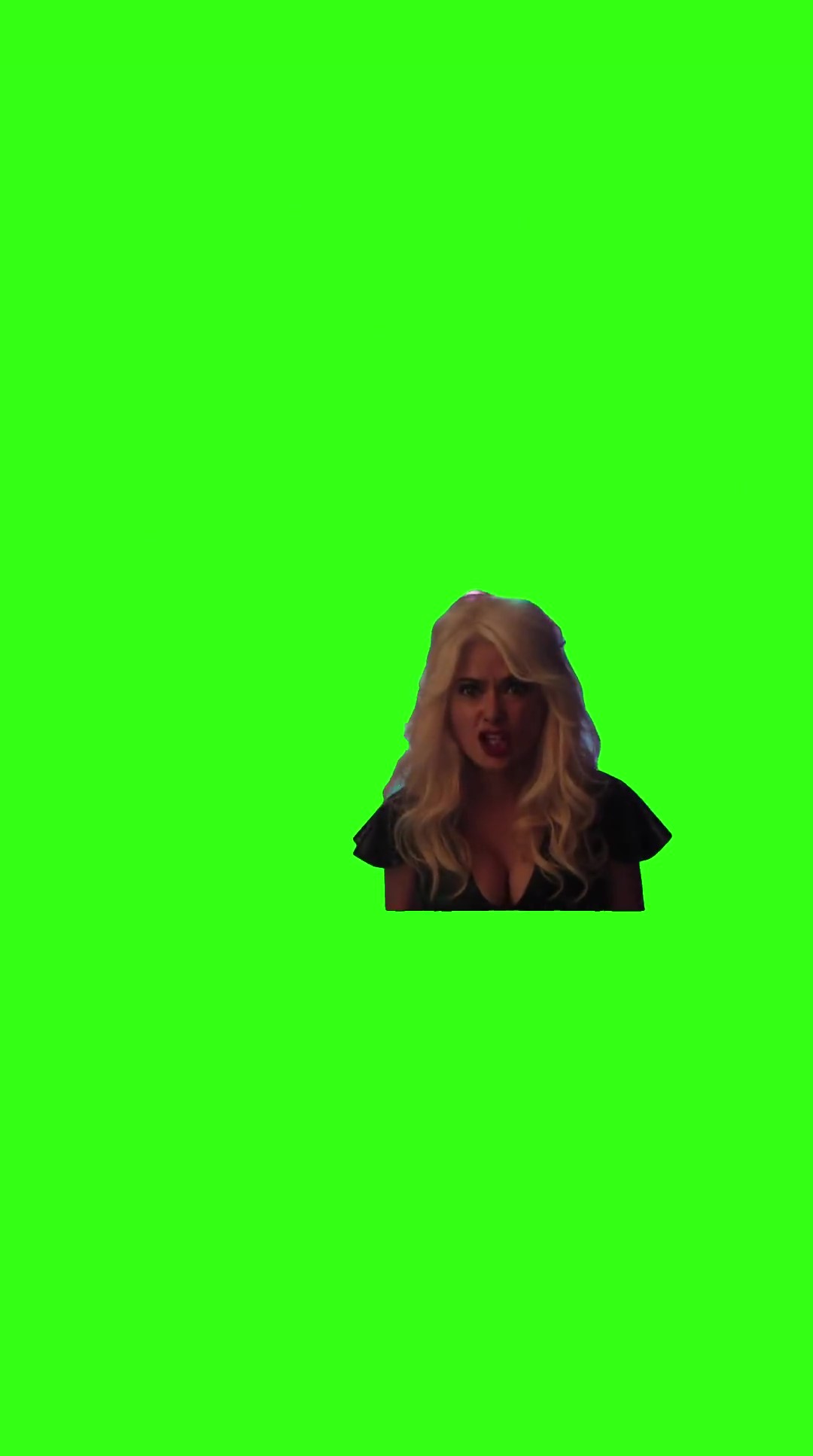 What the f did you just say green screen