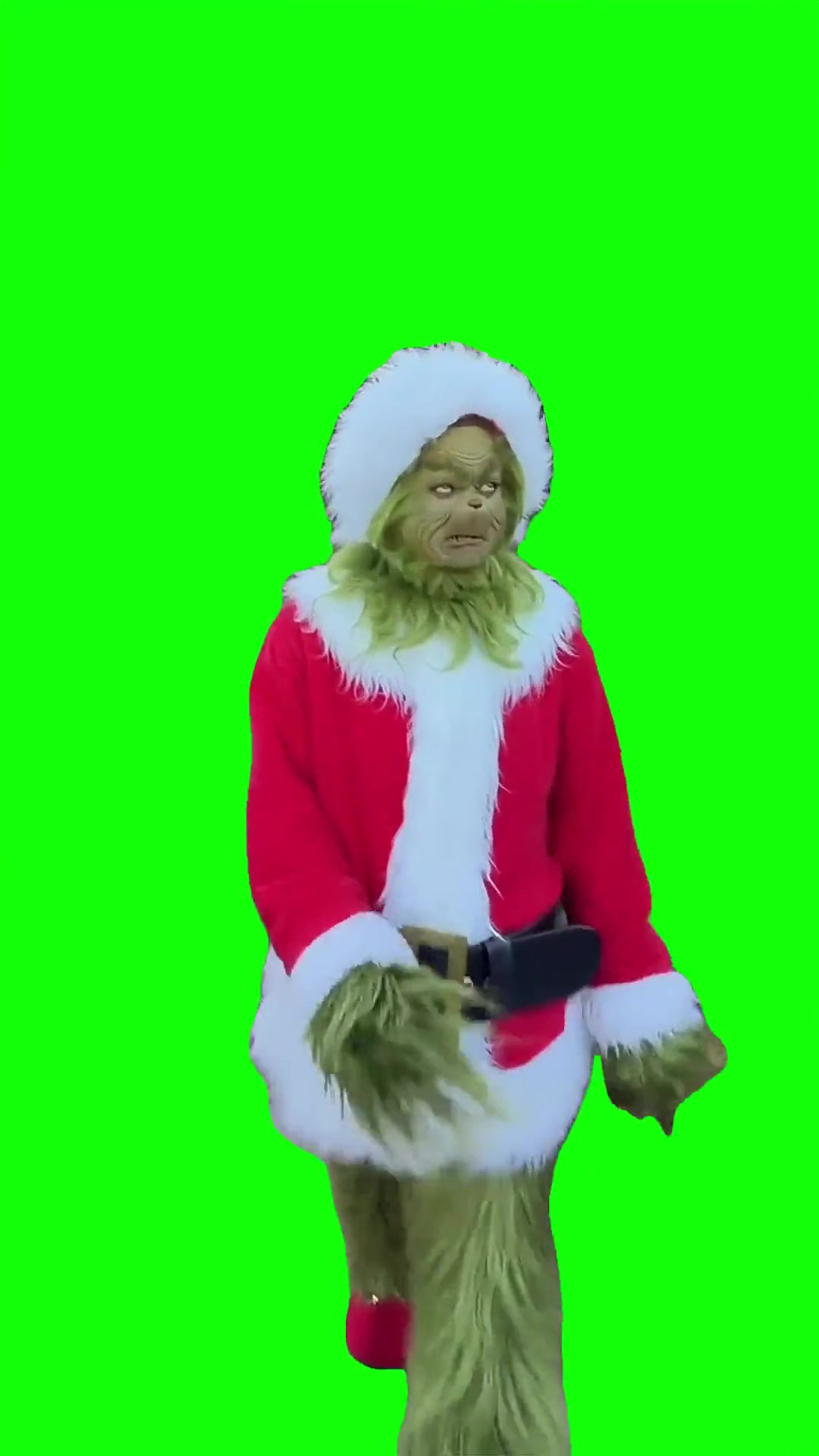 What’s popping twin green screen