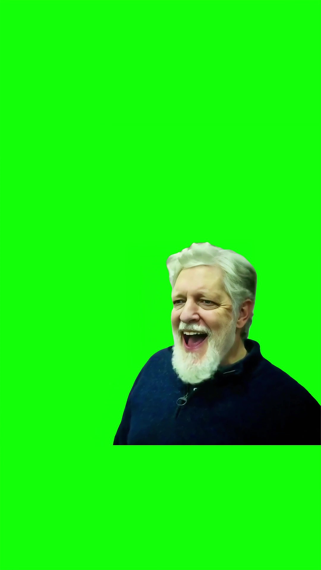 When realized green screen
