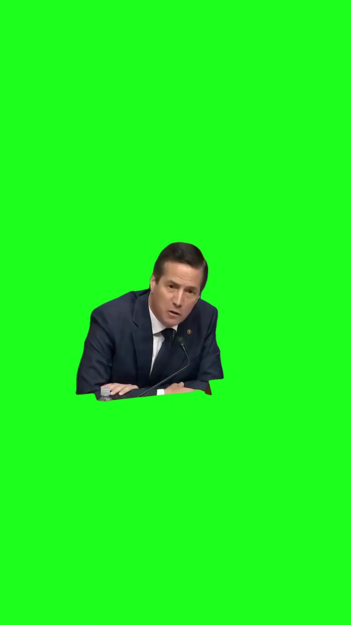 Who what f do you think you were green screen