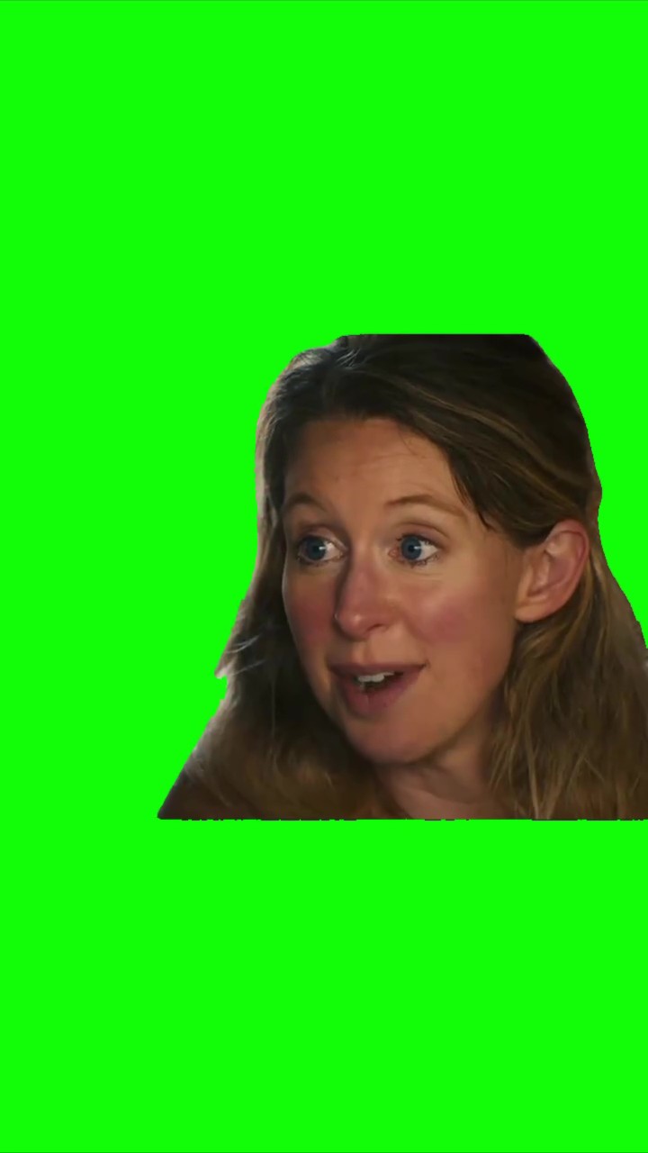 Why would I deceive you  Elizabeth Holmes green screen