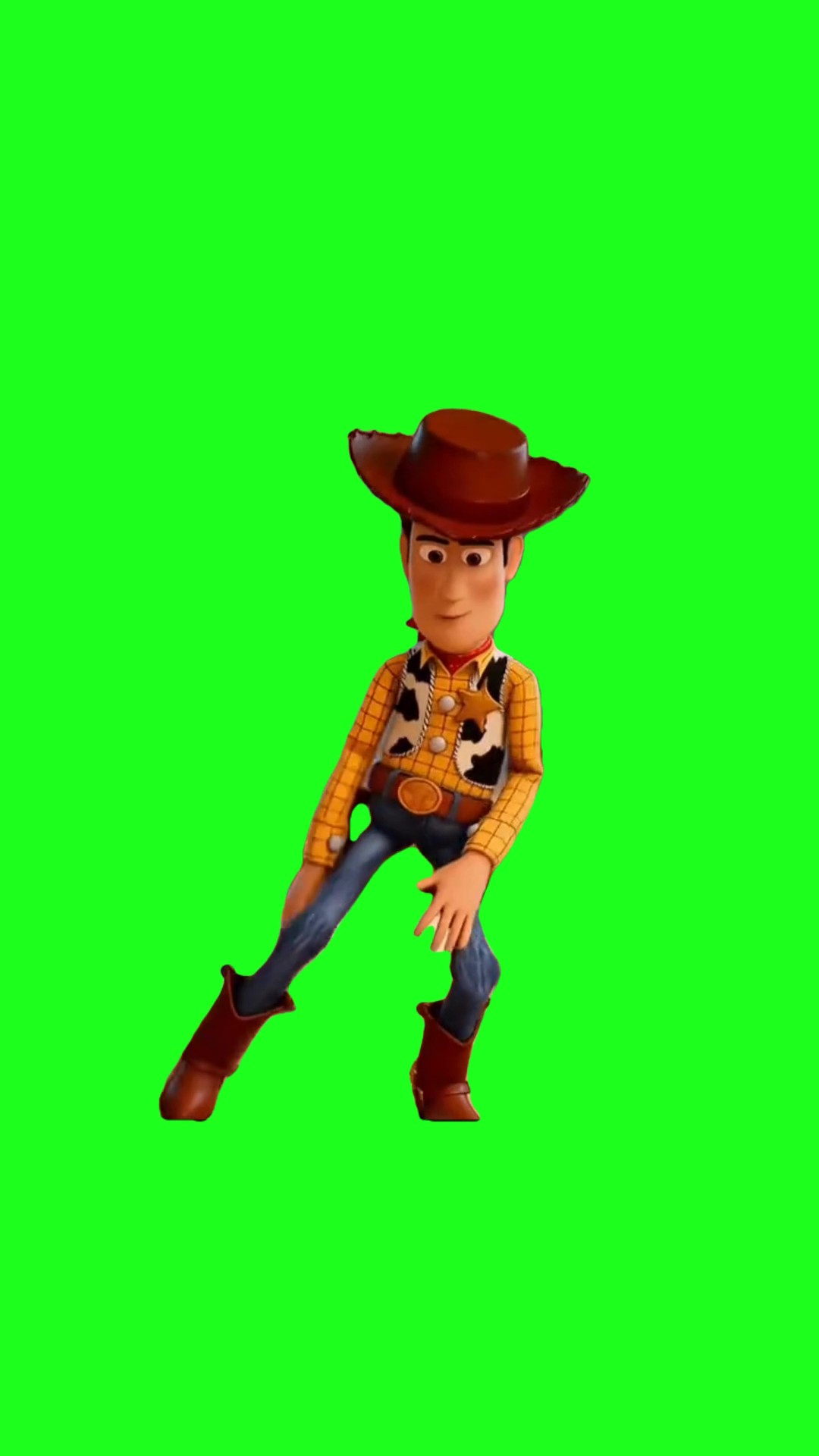 Woody woop there it is green screen