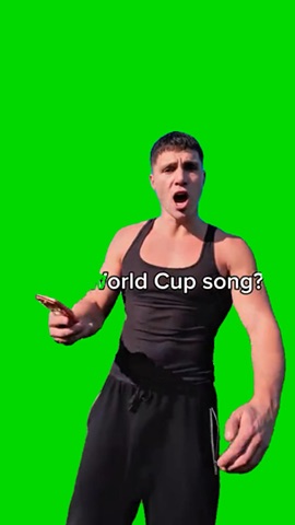 World Cup Everybody Jump green screen