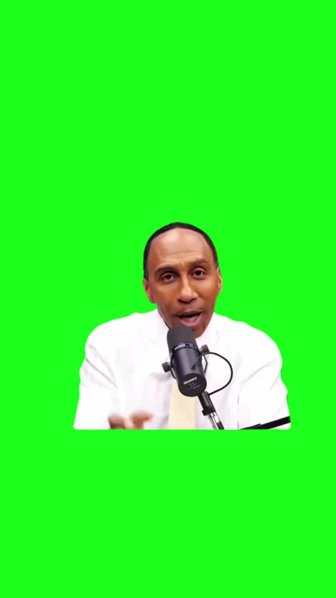 You Betrayed Me  Stephen A. Smith green screen