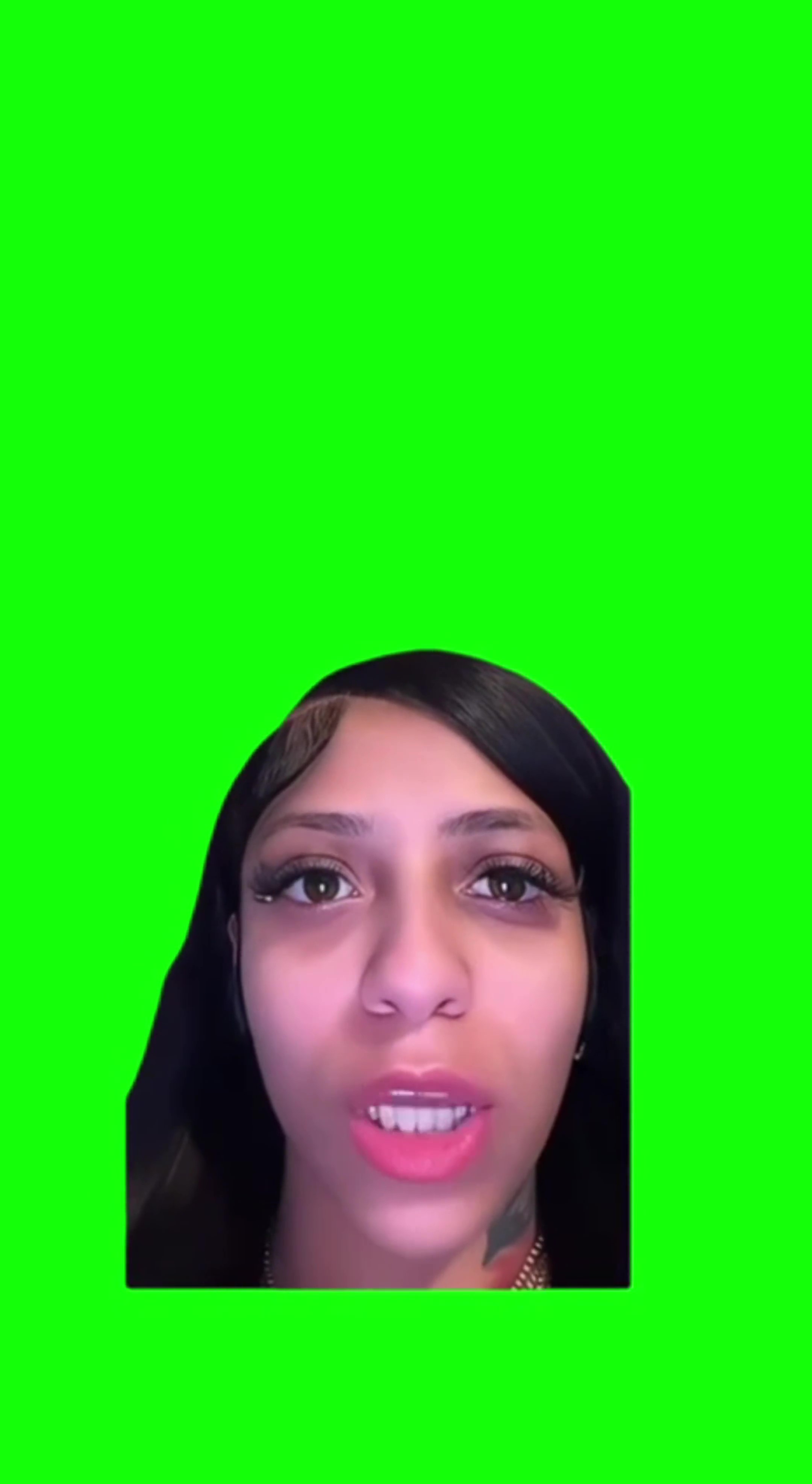 You say you gonna call me green screen