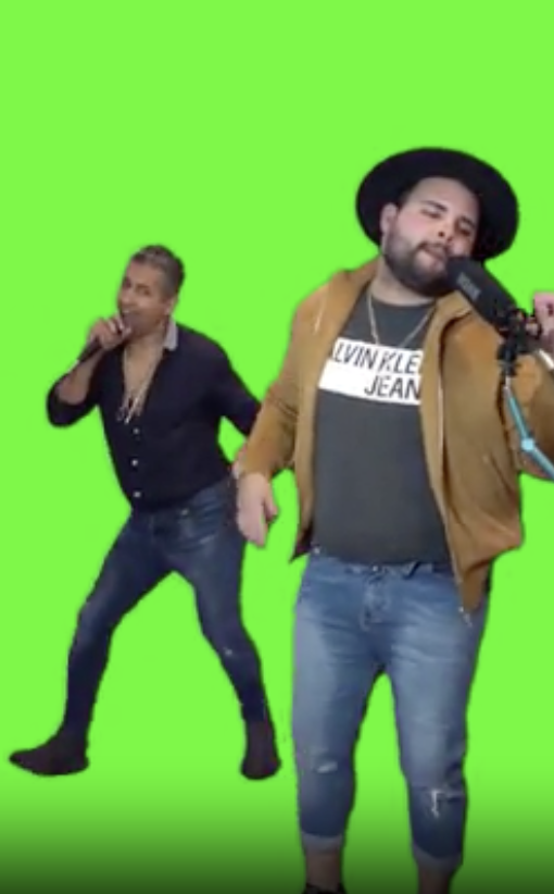 I dont want to go to work green screen