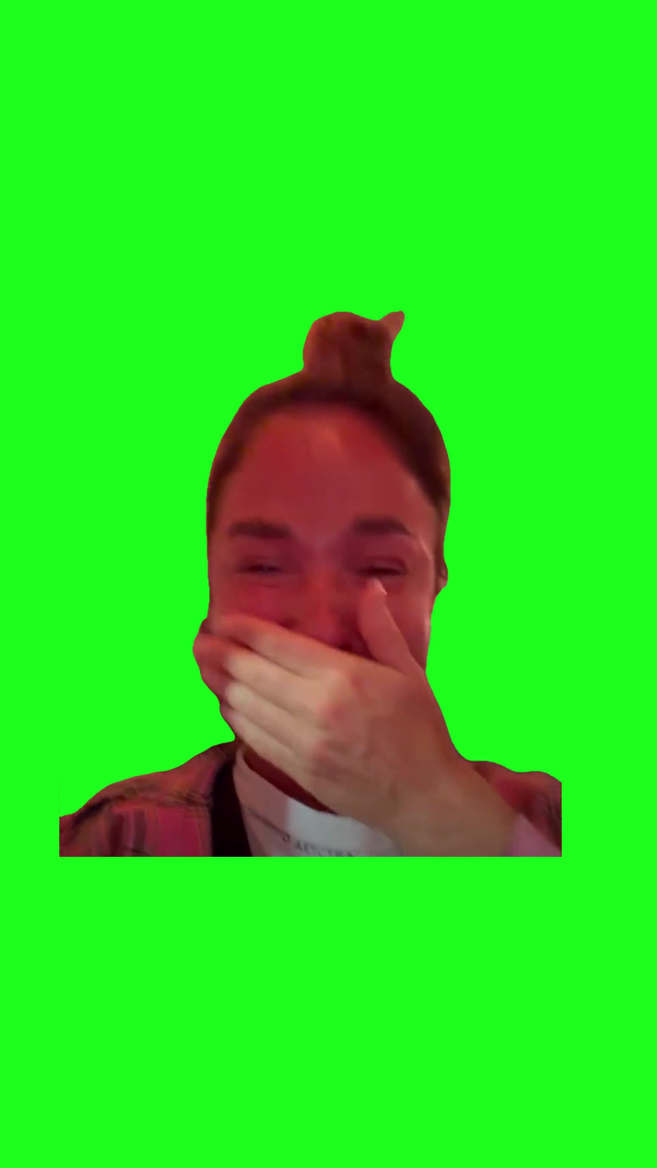 lady crying green screen