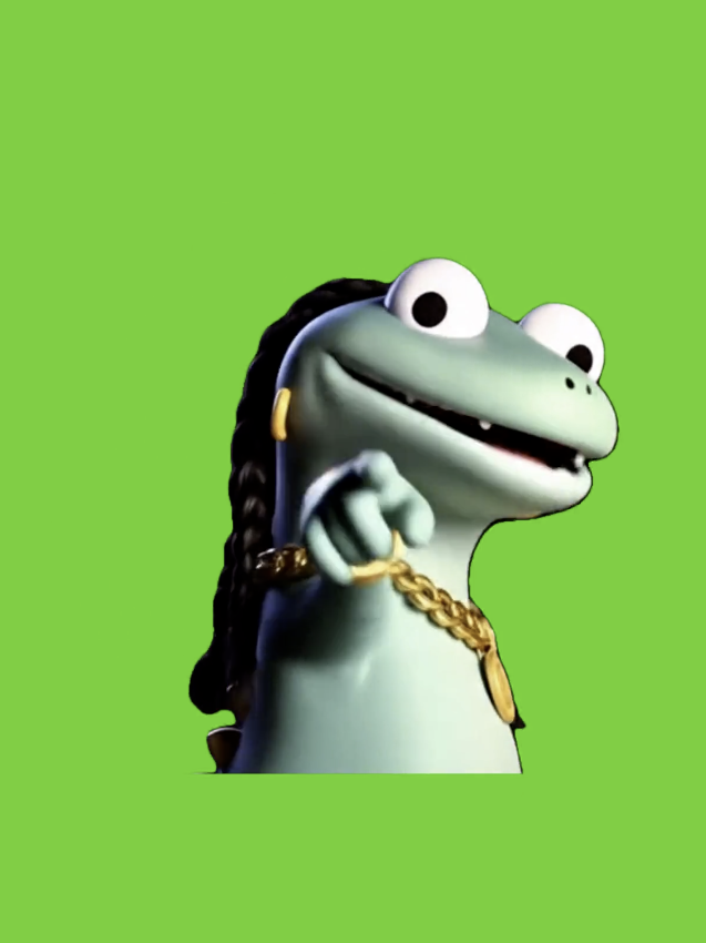 my lizard my lizard green screen